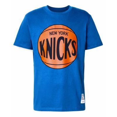 5. Koszulka Mitchell &Ness NBA New York Knicks Team Logo Tee M BMTRINTL1268-NYKROYA
