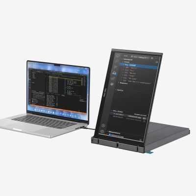 6. Mobile Pixels Trio 3 Pro - zestaw dwóch monitorów przenośnych 14,1" IPS LCD, 60Hz, 2240 × 1400p