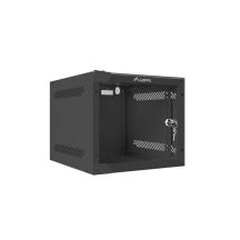 Szafa rack Lanberg WF10-2304-10B (4U; 240mm / 280mm / 310 mm; wisząca; Szklane; 10"; kolor czarny)
