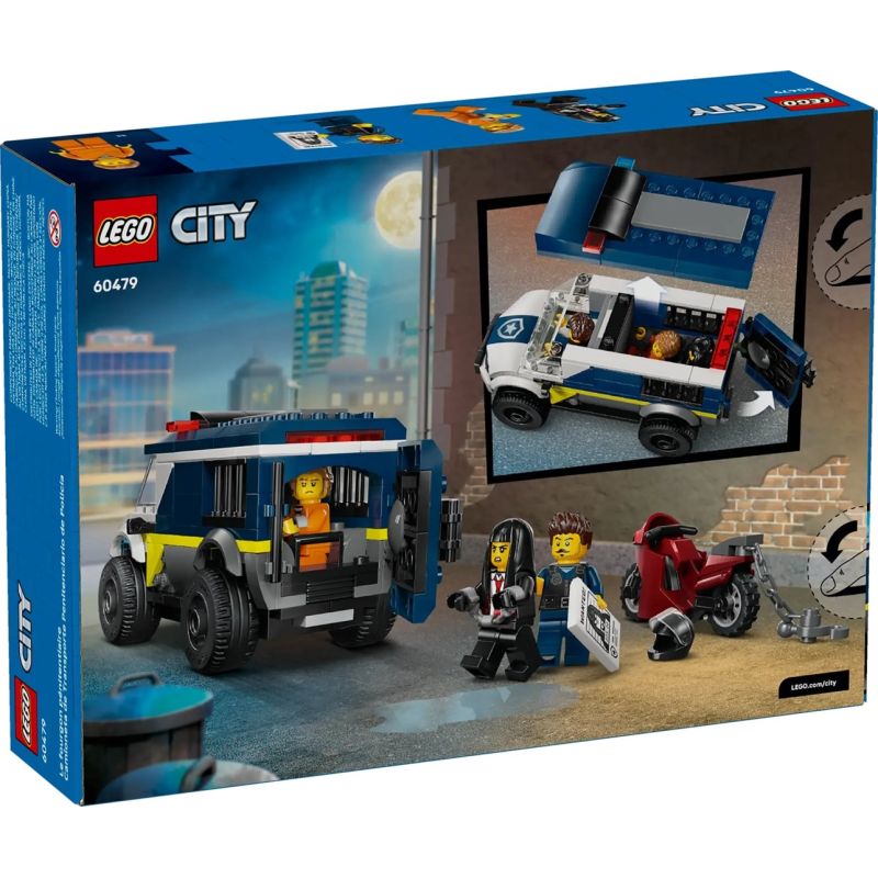 2. LEGO City 60479 Policyjna furgonetka do transportu więźniów