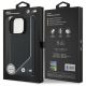 8. Etui BMW M Perforated Twisted Line MagSafe na iPhone 16 Pro - czarne