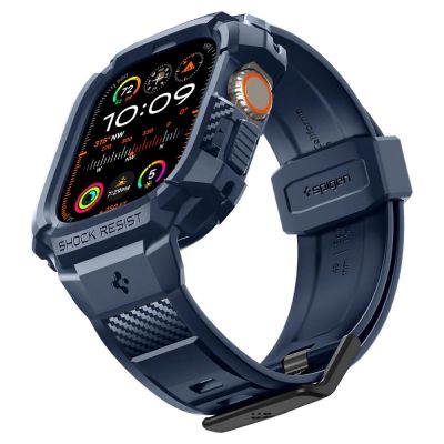 6. Etui Spigen Rugged Armor Pro na Apple Watch Ultra 1 / 2 (49 mm) - granatowe