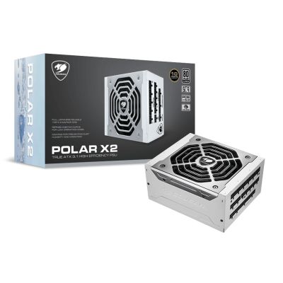 8. COUGAR Zasilacz POLAR X2 1050W ATX3.1/80 Plus Platynowy/Modułowy