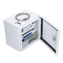 Zewnętrzny switch PoE Extralink Atlas; 8x RJ45 1000Mb/s PoE, 2x SFP, 120W, aktywne chłodzenie