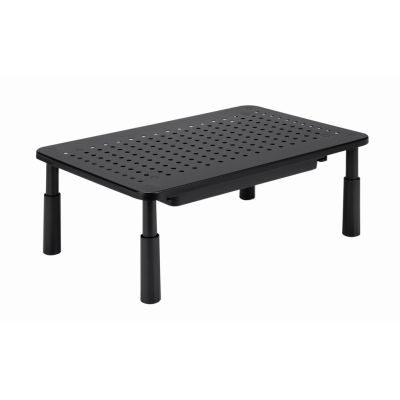 3. GEMBIRD REGULOWANA PODSTAWKA POD MONITOR Z SZUFLADĄ (PROSTOKĄT)