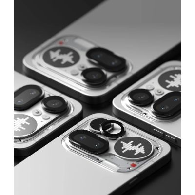 6. Osłona aparatu Ringke Camera Frame Protector 2-Pack na Nothing Phone 4A Pro - czarna