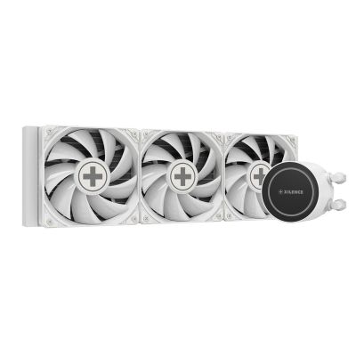3. Xilence XC998 system chłodzenia komputerów Procesor Zestaw do chłodzenia płynami 12 cm Biały 1 szt.