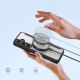 11. Etui Dux Ducis Skin X Pro na Samsung Galaxy S25+ z MagSafe i portfelem - czarne