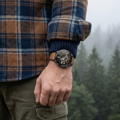 16. Smartwatch Gravity Czarny 2 Paski GT35-1