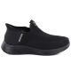 2. Półbuty sportowe damskie slip on czarne Potocki BK01312