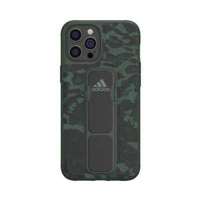 3. Etui Adidas SP Grip Case Leopard na iPhone 12 Pro Max - zielone