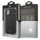 8. Etui Mercedes Leather Stars Pattern na iPhone 13 mini - czarne