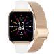 Smartwatch Gravity Różowe Złoto Pasek + Bransoleta GT44-1