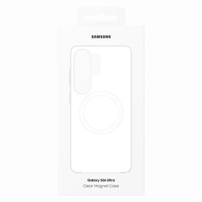 6. Etui Samsung Clear Magnet Case na Samsung Galaxy S26 Ultra kompatybilne z MagSafe - przezroczyste