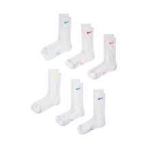 Skarpety Nike Everyday Elevated 6 par białe HQ8021 906 35-37,5