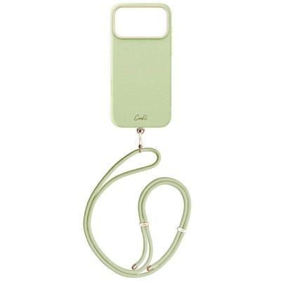 2. Etui UNIQ Coehl Mirelle Magnetic Charging na iPhone 17 Pro Max - zielone
