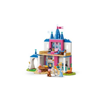 5. LEGO Disney 43283 - Zamek Kopciuszka i jej zwierzęcych przyjaciół