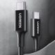 6. Kabel Ugreen US300 USB-C - USB-C PD QC FCP 100W 5A 480Mb/s 2m - biały