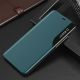 11. Eco Leather View Case elegancki futerał etui z klapką i funkcją podstawki iPhone 13 Pro zielony
