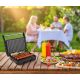 13. ELDOM GRILL KONTAKTOWY GK110 800W CZARNO-SREBRNY