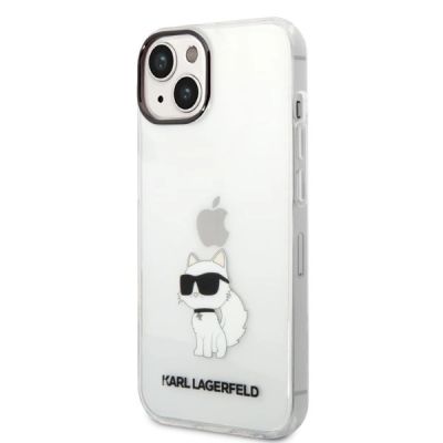 2. Etui Karl Lagerfeld Ikonik Choupette na iPhone 14 Plus - przezroczyste