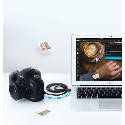 9. Ugreen kabel USB - mini USB 480 Mbps 3 m US132 (czarny)