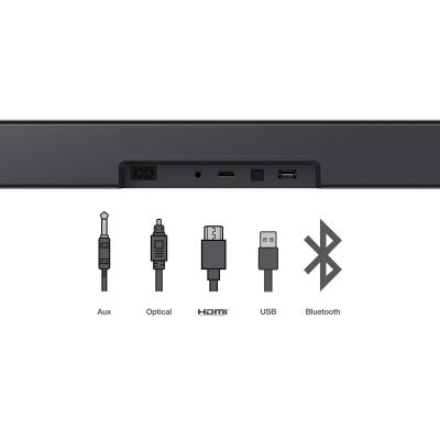 14. Soundbar TCL S45HE 2.0 kan.100W Bluetooth 5.2 Dolby Atmos Tytanowy