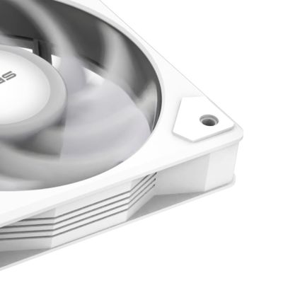 4. Akasa VEGAS A24 Obudowa komputera, Procesor Wentylator 12 cm Biały 1 szt.