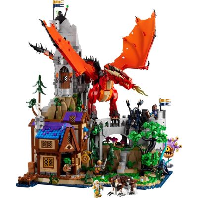 9. LEGO IDEAS 21348 Dungeons & Dragons: Opowieść czerwonego smoka