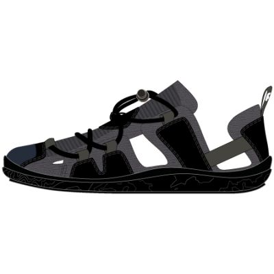 Buty dziecięce Reima Barefoot sandals Valoa czarny (5400157C-9990)