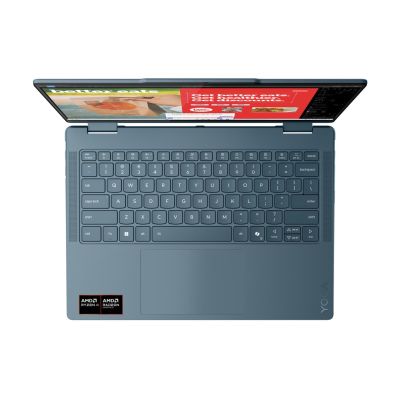 7. Lenovo Yoga 7 2-in-1 14AKP10 Ryzen AI 5 340 14.0"WUXGA Touch OLED 400nits Glossy 60Hz 16GB LPDDR5-6400 SSD512 Radeon 840M Graphics Cam 5.0MP 70Wh Win11 Tidal Teal
