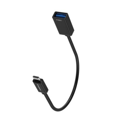 3. Adapter Wozinsky WOTGY1S USB-C 3.0 (męski) - USB-A 3.0 (żeński) OTG - czarny