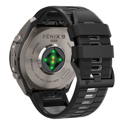 2. Pasek Tech-Protect Iconband Pro na Garmin Fenix 5X / 5X Plus / 6X / 6X Pro / 7X / 8 / 8 Pro / 9 / 9 Pro (47 mm) - czarno-szary