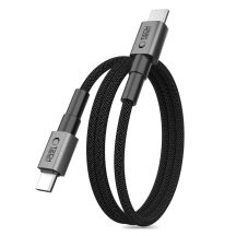 Kabel Tech-Protect Ultraboost DNA MagTwist USB-C PD 100W / 5A 100 cm - szary