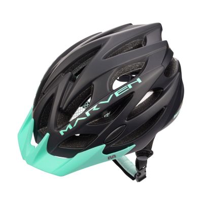 Kask Meteor Marven M 55-58 cm czarno-miętowy 24793