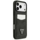 4. Etui Guess 4G nauble Card Triange na iPhone 18 Pro Max / 17 Pro Max - czarne