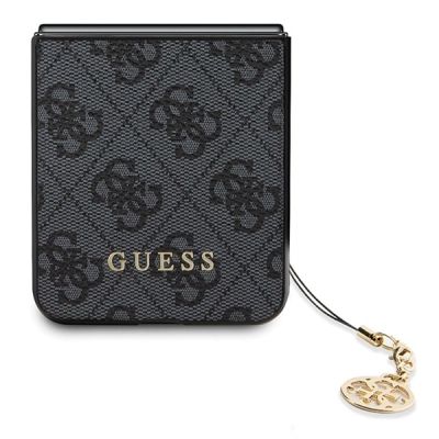 5. Etui Guess 4G Charms Collection na Samsung Galaxy Z Flip 5 - szare
