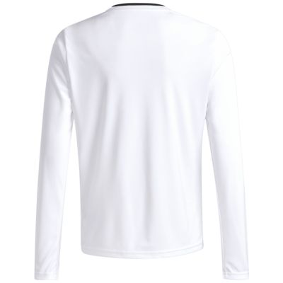 3. Koszulka dla dzieci adidas Entrada 26 Long Sleeve Jersey biała KF5874