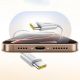 5. Kabel Baseus Dynamic 4 Pro 100W USB-C - USB-C magnetyczny 1m - biały