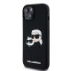2. Etui Karl Lagerfeld Silicone Karl&Choupette MagSafe na iPhone 15 / 14 / 13 - czarne