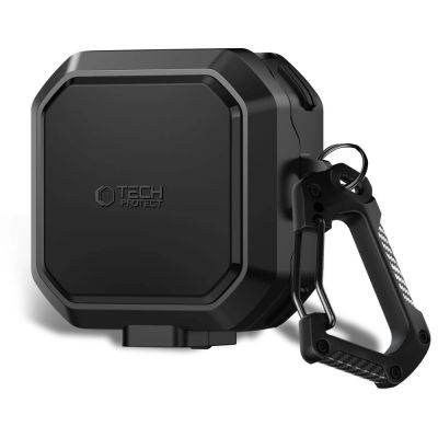 Etui Tech-Protect Carbonox MagSafe na Samsung Galaxy Buds 4 / 4 Pro - czarne