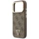 6. Etui Guess 4G PU Triangle Logo & Stand Camera Magsafe na iPhone 18 Pro Max / 17 Pro Max - brązowe