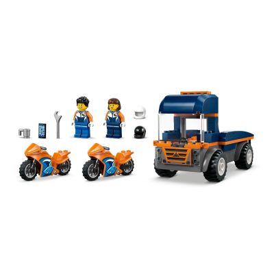 4. LEGO City 60491 Transporter motocykli