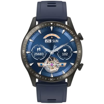 10. Smartwatch Gravity Czarny 2 Paski GT10-5