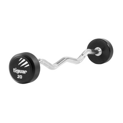 2. Sztanka tiguar barbell łamany TI-WLBPU020