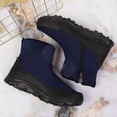 11. Śniegowce zimowe wodoodporne granatowe DK