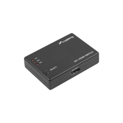 2. LANBERG SWITCH VIDEO 3X HDMI + PORT MICRO USB SWV-HDMI-0003