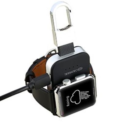 3. Terratec Charge AIR Key 950 mAh Bezprzewodowe ładowanie Czarny, Srebrny
