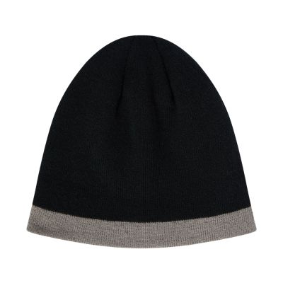 7. Czapka Champion Reversible Beanie czarno-szara 802407 KK001