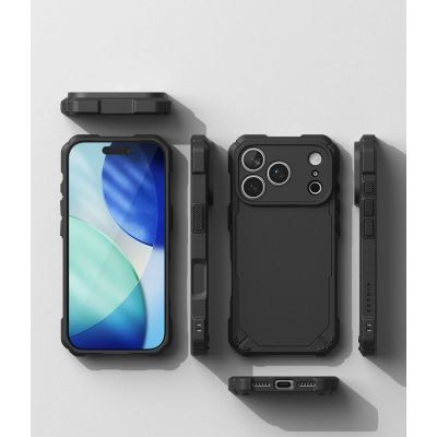 5. Etui Ringke Rugged Gear Magnetic MagSafe na iPhone 18 Pro Max / 17 Pro Max - czarne